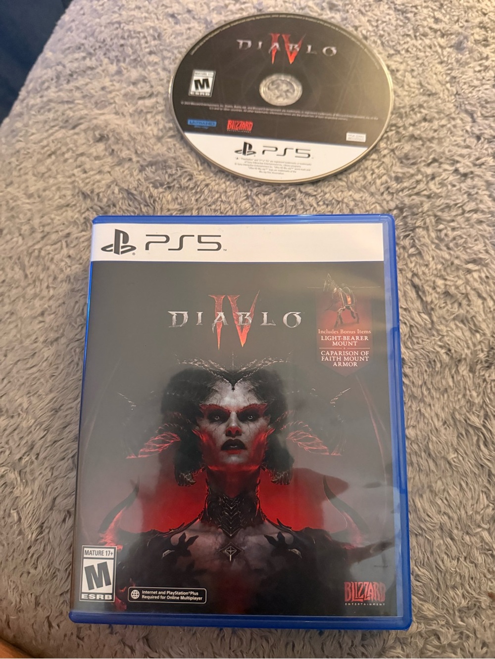 Sony PS5 Diablo IV (Black & Red) - PS5